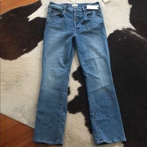 NWT MOTHER pixie jean size 27